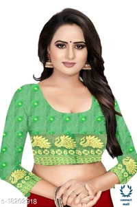 COTTON BASED JACQUARD SAREES - Saree Length Size-5.5mBlouse Length Size-0.8, Cotton Silk, Zari Woves, Pack of ;1